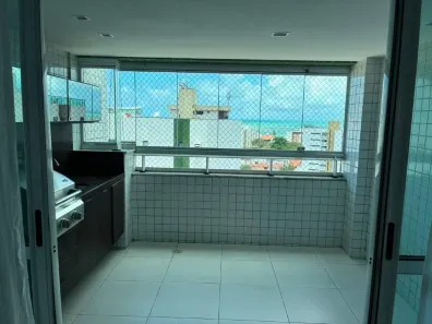 Apartamento com 3 Quartos para alugar, 130m² no Jardim Oceania, João Pessoa