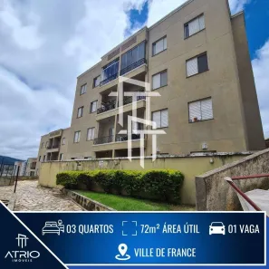 Apartamento com 3 Quartos à venda, 72m² no Jardim Country Club, Poços de Caldas