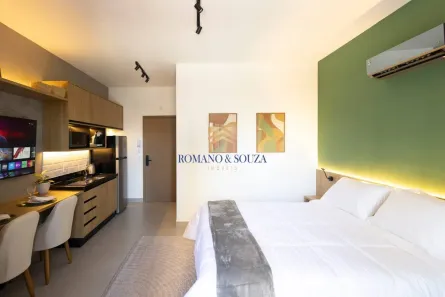 Apartamento com 1 Quarto para alugar, 25m² no Centro, Guarulhos