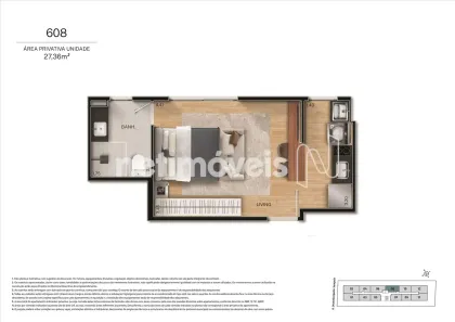 Apartamento à venda, 27m² no Praia do Canto, Vitória