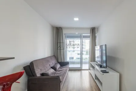 Apartamento com 1 Quarto para alugar, 49m² no Campo Belo, São Paulo