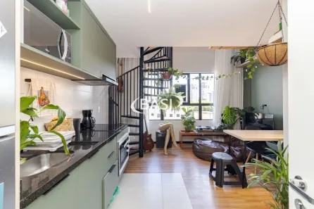 Apartamento com 1 Quarto à venda, 37m² no Água Verde, Curitiba
