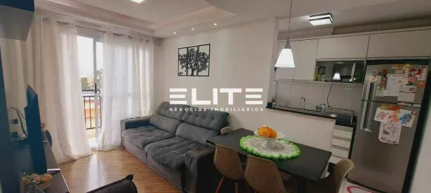Apartamento com 2 Quartos à venda, 54m² no Vila Homero Thon, Santo André
