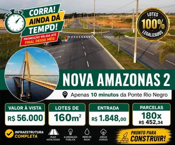 Lote/Terreno à venda, 200m² no Iranduba, Iranduba