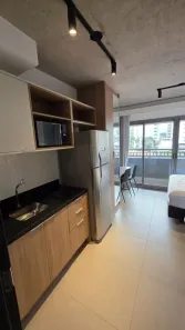 Apartamento com 1 Quarto para alugar, 25m² no Santo Amaro, São Paulo