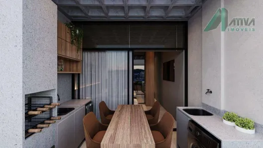 Apartamento com 1 Quarto à venda, 37m² no Santa Lúcia, Belo Horizonte