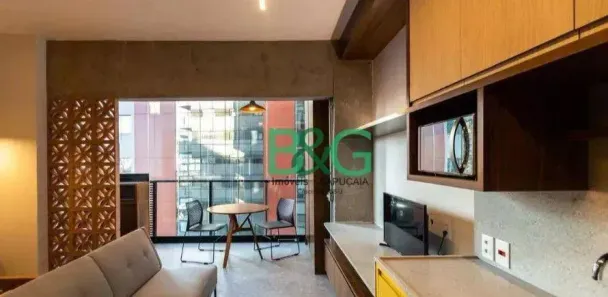 Apartamento com 1 Quarto à venda, 34m² no Pinheiros, São Paulo