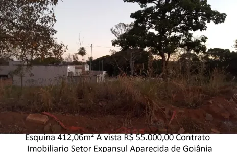 Lote/Terreno à venda, 412m² no Expansul, Aparecida de Goiânia
