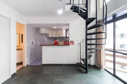Flat com 1 Quarto à venda, 40m² no Itaim Bibi, São Paulo
