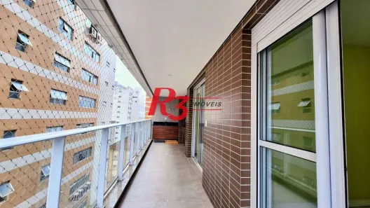 Apartamento com 2 Quartos para alugar, 105m² no Embaré, Santos