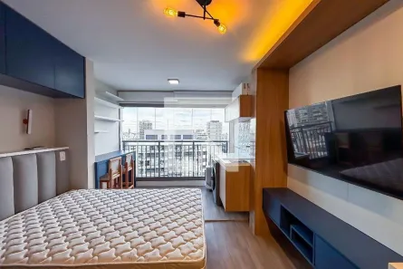 Kitnet com 1 Quarto à venda, 27m² no Sumaré, São Paulo