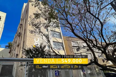 Apartamento com 1 Quarto à venda, 68m² no Petrópolis, Porto Alegre
