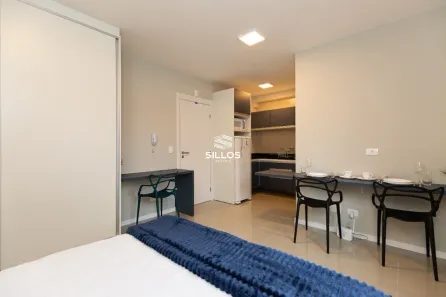 Apartamento com 1 Quarto para alugar, 25m² no Centro, Curitiba