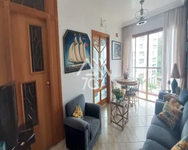 Apartamento com 1 Quarto à venda, 55m² no Mar e Céu, Guarujá