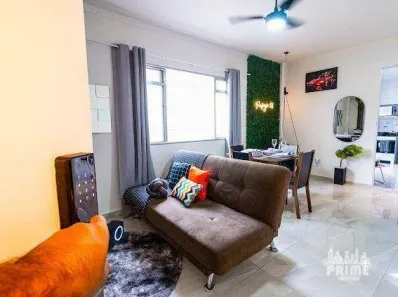Apartamento com 2 Quartos para venda ou aluguel, 81m² no Guilhermina, Praia Grande