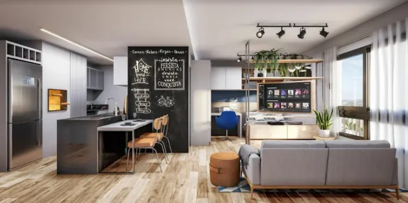 Apartamento com 1 Quarto à venda, 42m² no São João, Porto Alegre