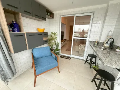 Apartamento com 2 Quartos à venda, 71m² no Guilhermina, Praia Grande