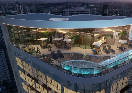 Apartamento com 1 Quarto à venda, 24m² no Boa Viagem, Recife