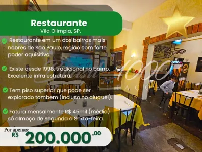 Ponto Comercial à venda, 260m² no Vila Olímpia, São Paulo