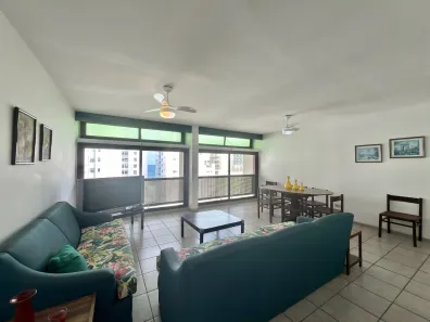 Apartamento com 3 Quartos para alugar, 145m² no Pitangueiras, Guarujá