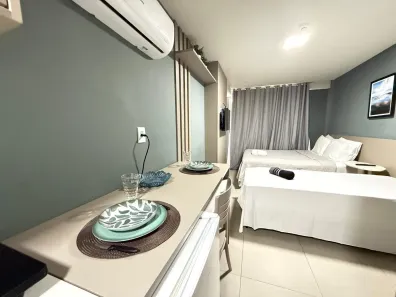 Flat com 1 Quarto à venda, 28m² no Cabo Branco, João Pessoa