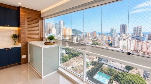 Apartamento com 1 Quarto à venda, 49m² no Ponta da Praia, Santos
