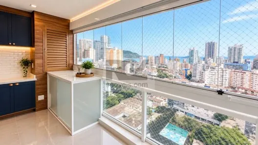 Apartamento com 1 Quarto à venda, 49m² no Ponta da Praia, Santos