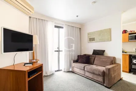 Apartamento com 1 Quarto para alugar, 50m² no Vila Olímpia, São Paulo