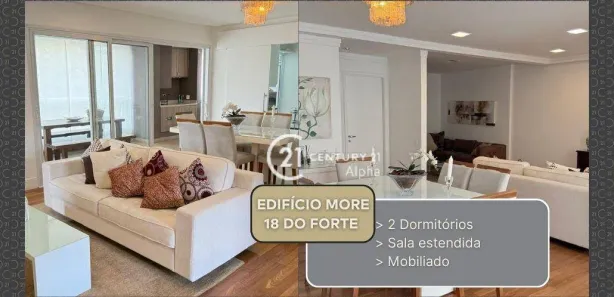 Apartamento com 2 Quartos para alugar, 160m² no Melville Empresarial I e II, Barueri
