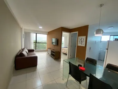 Apartamento com 1 Quarto para alugar, 50m² no Barra de Jangada, Jaboatão dos Guararapes