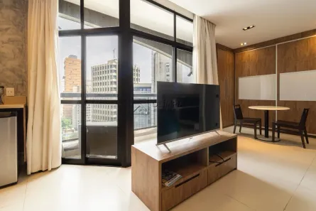 Apartamento com 1 Quarto para alugar, 45m² no Jardim Europa, São Paulo