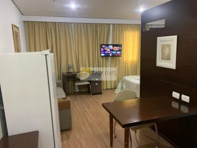 Flat com 1 Quarto para alugar, 28m² no Chácara Santo Antônio (Zona Sul), São Paulo