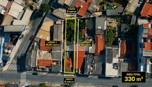 Lote/Terreno à venda, 82m² no Parque Oratório, Santo André