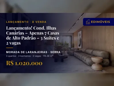 Casa com 3 Quartos à venda, 115m² no Morada de Laranjeiras, Serra