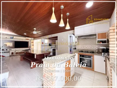 Apartamento com 3 Quartos à venda, 100m² no Praia da Baleia, Serra