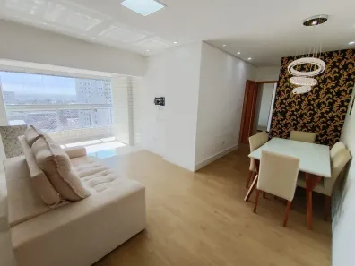 Apartamento com 2 Quartos para alugar, 75m² no Guilhermina, Praia Grande