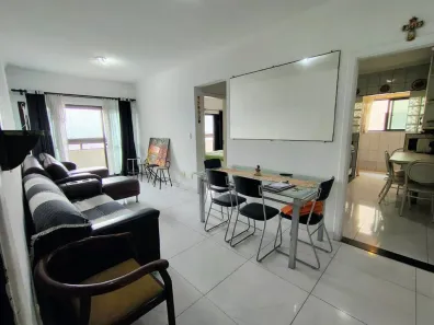 Apartamento com 1 Quarto para venda ou aluguel, 62m² no Maracanã, Praia Grande