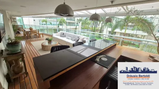 Apartamento com 4 Quartos à venda, 213m² no Vila Romana, São Paulo