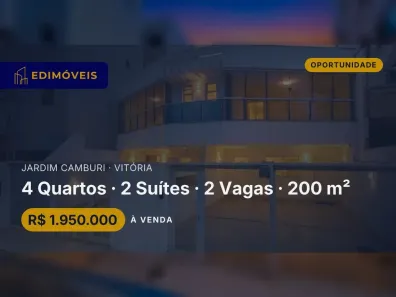 Casa com 4 Quartos à venda, 201m² no Jardim Camburi, Vitória