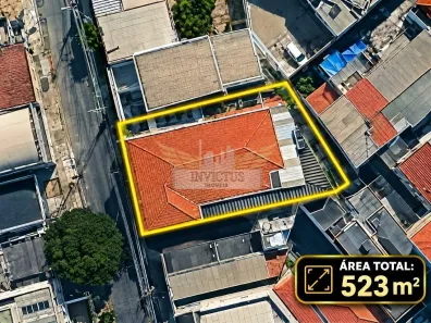 Lote/Terreno à venda, 897m² no Casa Branca, Santo André