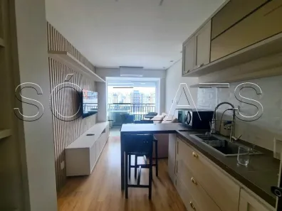 Flat com 1 Quarto à venda, 37m² no Indianópolis, São Paulo