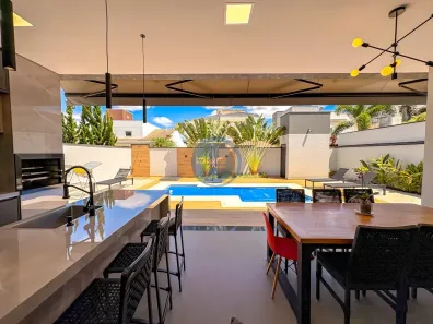 Casa de Condomínio com 4 Quartos à venda, 342m² no Jardim Residencial Helvétia Park I, Indaiatuba