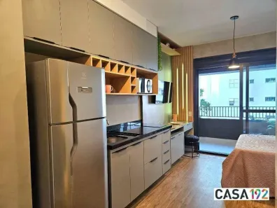 Apartamento com 1 Quarto para alugar, 24m² no Campo Belo, São Paulo