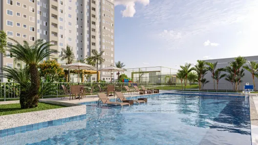 Apartamento com 2 Quartos à venda, 42m² no Residencial Anhambi, Aparecida de Goiânia