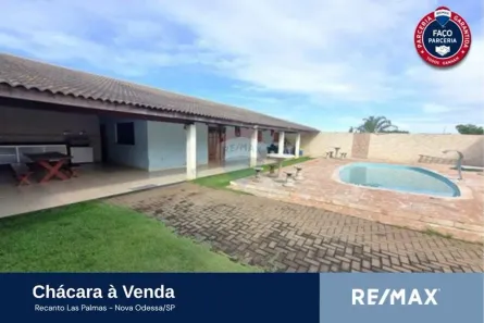 Fazenda/Sítio com 2 Quartos à venda, 200m² no Chácaras Acapulco, Nova Odessa