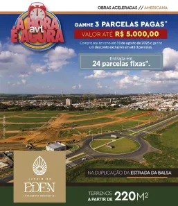 Lote/Terreno à venda, 220m² no Jardim da Balsa II, Americana