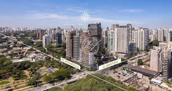 Apartamento com 1 Quarto à venda, 55m² no Indianópolis, São Paulo
