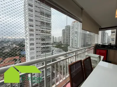 Apartamento com 2 Quartos para alugar, 92m² no Cidade Monções, São Paulo