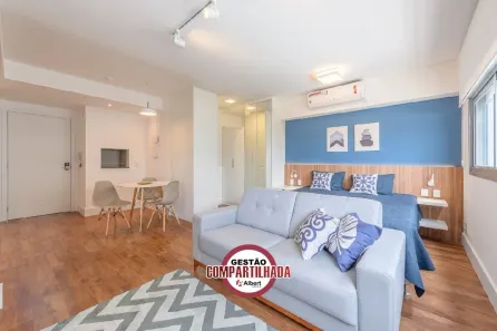 Apartamento com 1 Quarto para alugar, 38m² no Chácara das Pedras, Porto Alegre