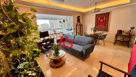 Apartamento com 3 Quartos à venda, 96m² no Vila Belmiro, Santos